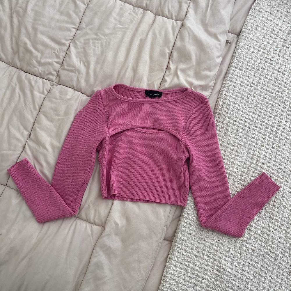 Cropped long sleeve
